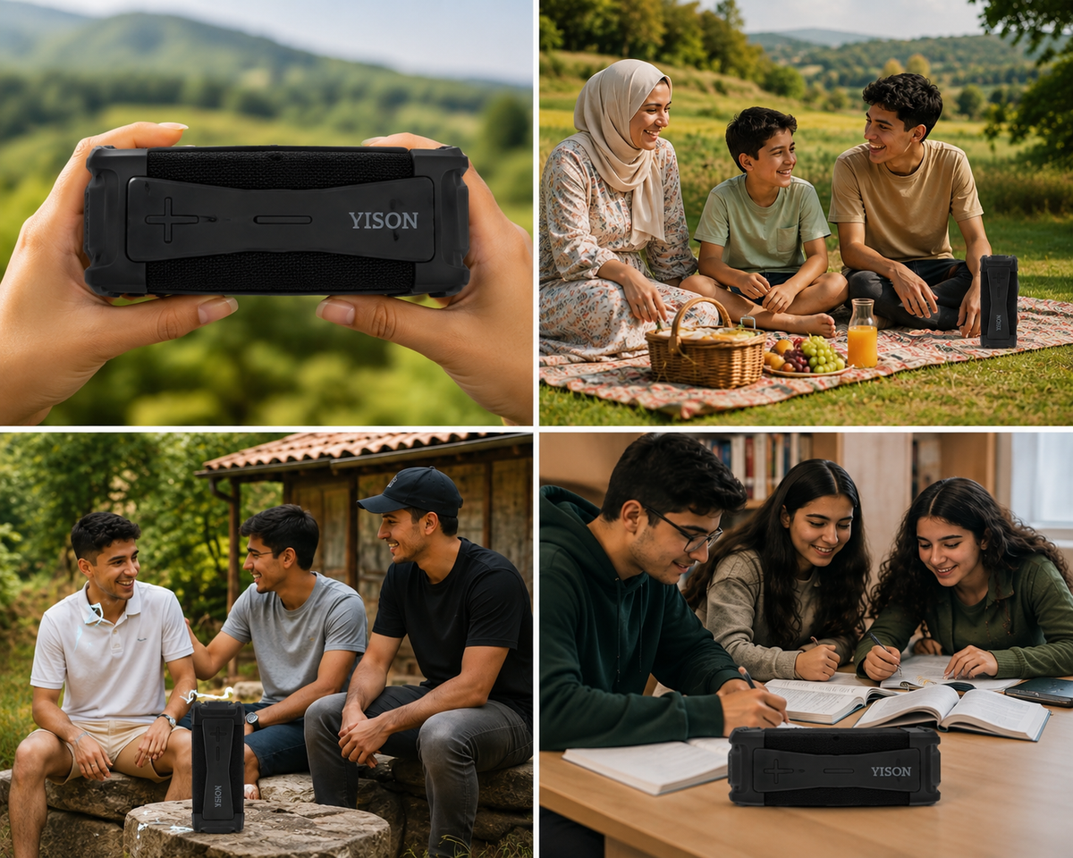 🔊 Enceinte Bluetooth 20W – Son puissant & autonomie 8H